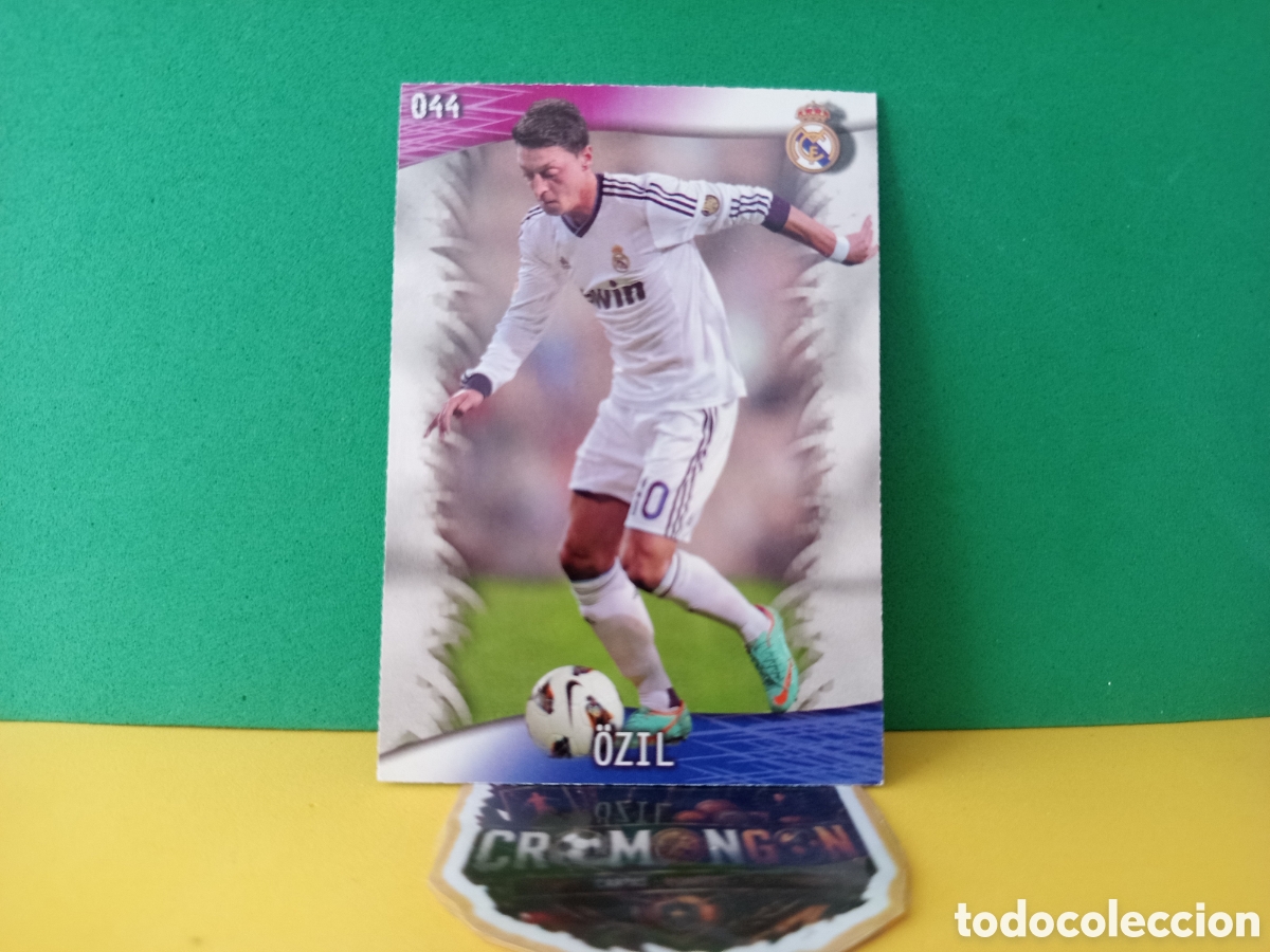 Figurine di Calcio: ❇️ CROMO CARD ⚽ &Ouml;ZIL REAL MADRID 44 FICHAS LIGA QUIZ GAME 2014 13 14 2013 2014 MUNDICROMO ❇️