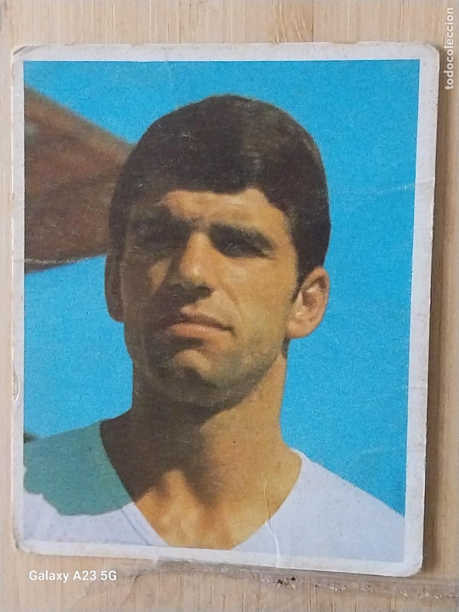 Figurine di Calcio: FONTELA ZARAGOZA CAMPEONES BRUGUERA LIGA 1968 68 69 CROMO 277 ORIGINAL