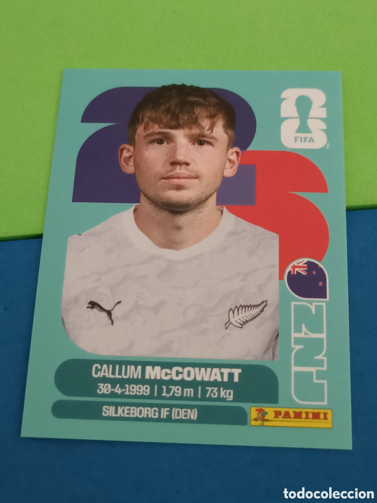 Figurine di Calcio: Panini Mundial Fifa World cup 2026 26 sticker - NZL 19 Mccowatt