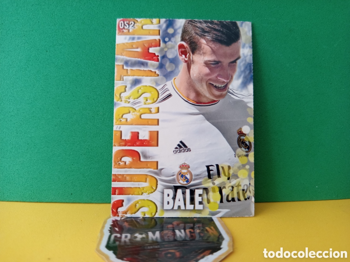 Cromos de Futebol: ❇️ CROMO ⚽ BALE REAL MADRID 52 SUPERSTAR FICHAS LIGA QUIZ GAME 2014 13 14 2013 MUNDICROMO ❇️