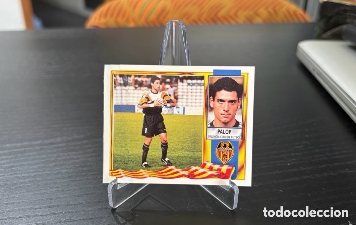 Cromos de Futebol: Cromo ediciones este temporada 95-96 Valencia CF Palop coloca