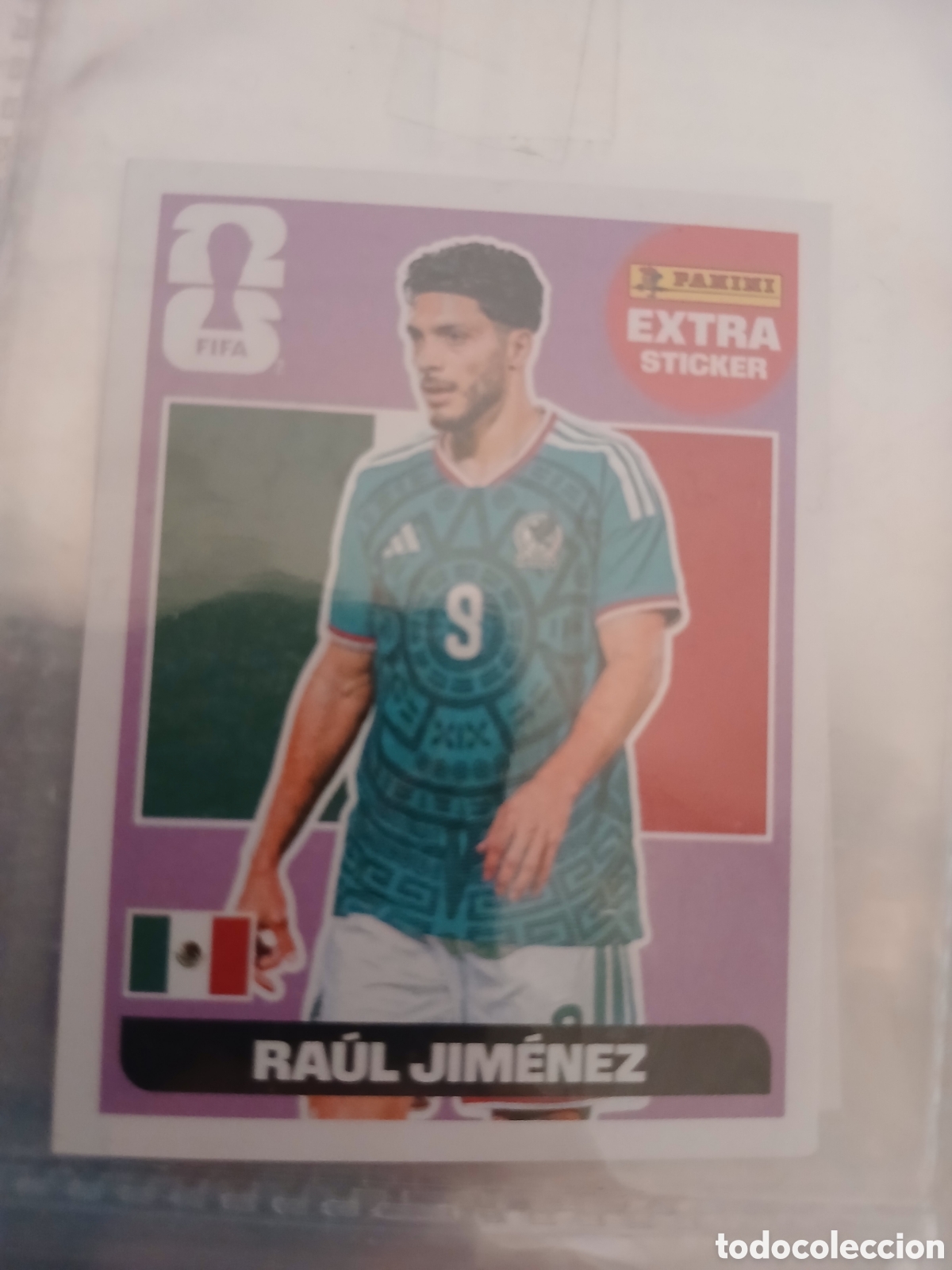 Cromos de Futebol: Extra sticker base Raul Jim&eacute;nez