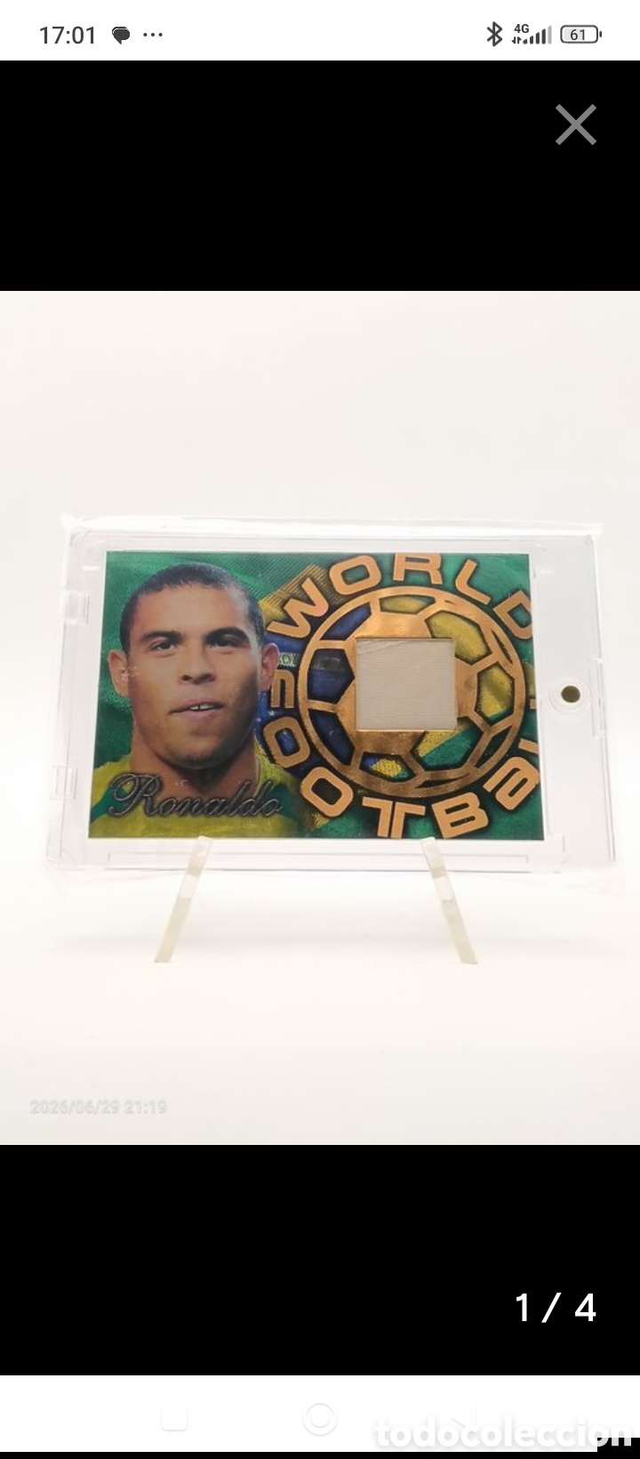 Cromos de Futebol: Futera colecci&oacute;n Ronaldo nazario el fen&oacute;meno