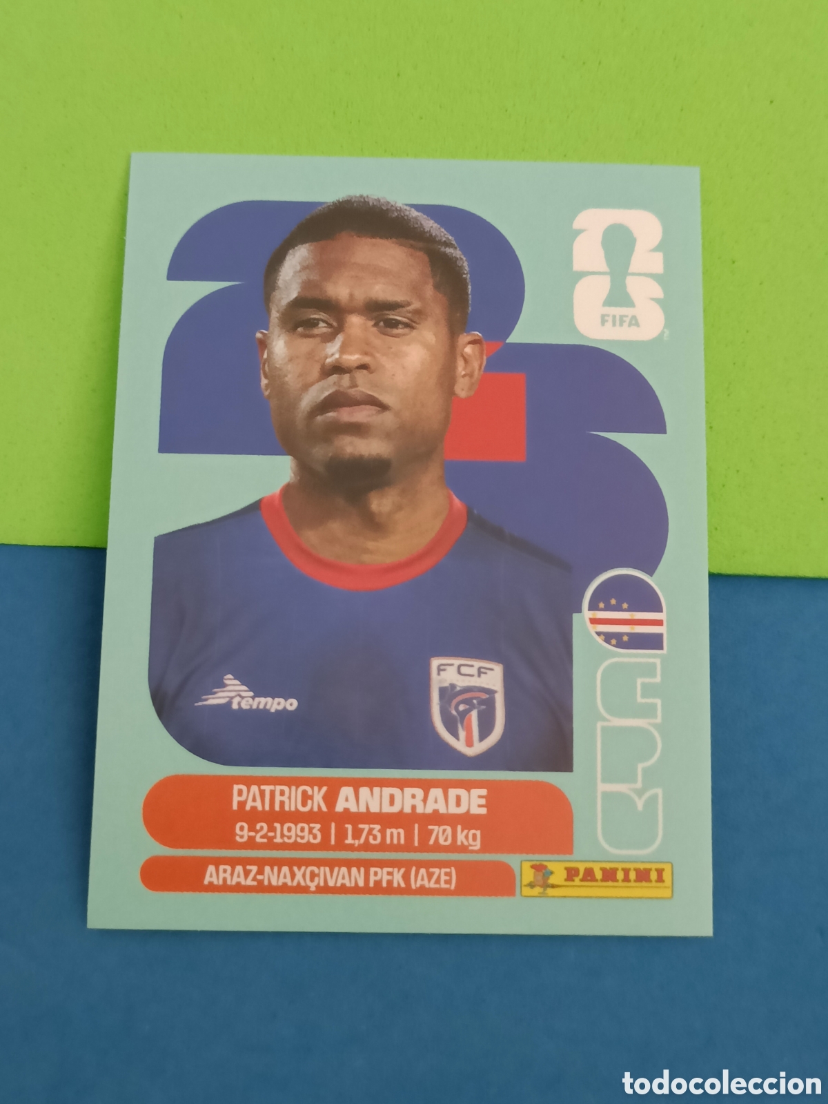 Cromos de Futebol: Panini Mundial Fifa World cup 2026 26 sticker - CPV 11 Andrade