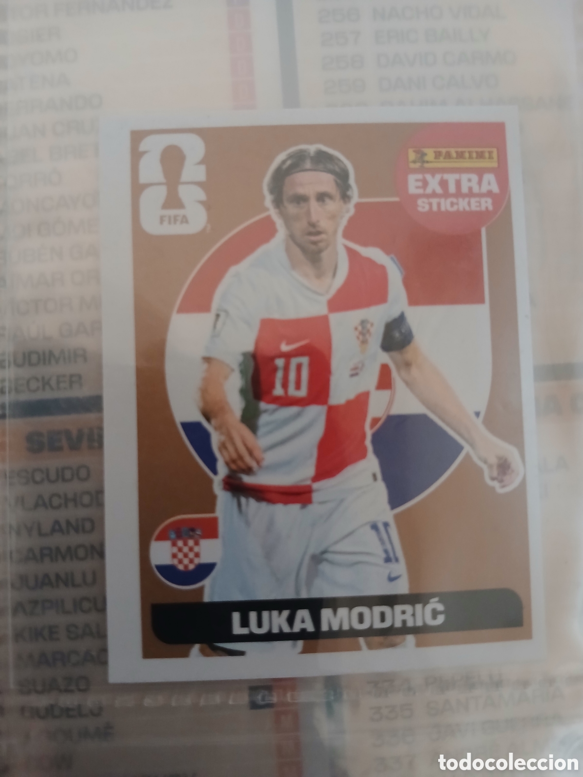 Fu&szlig;ball-Sticker: Extra sticker BRONCE LUKA MODRIC