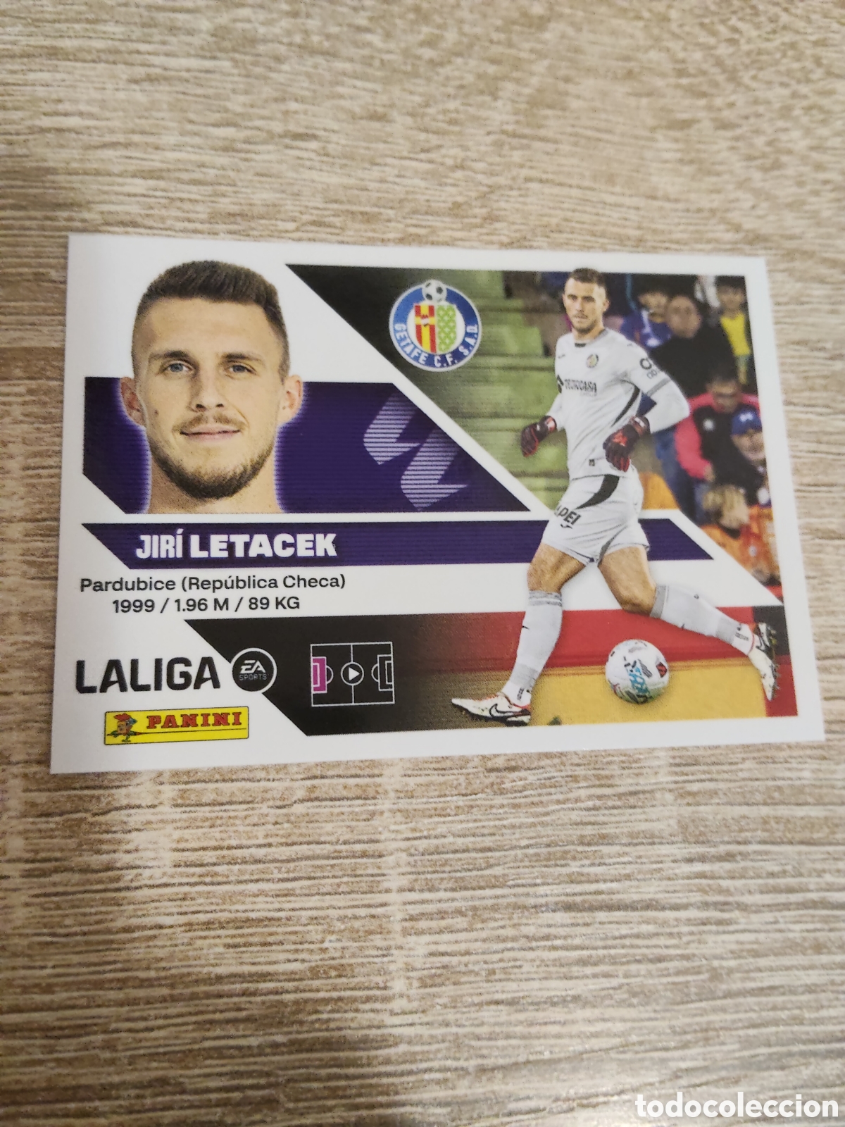 Cromos de Futebol: Letacek Getafe liga 2026 2027 26 27 ediciones este