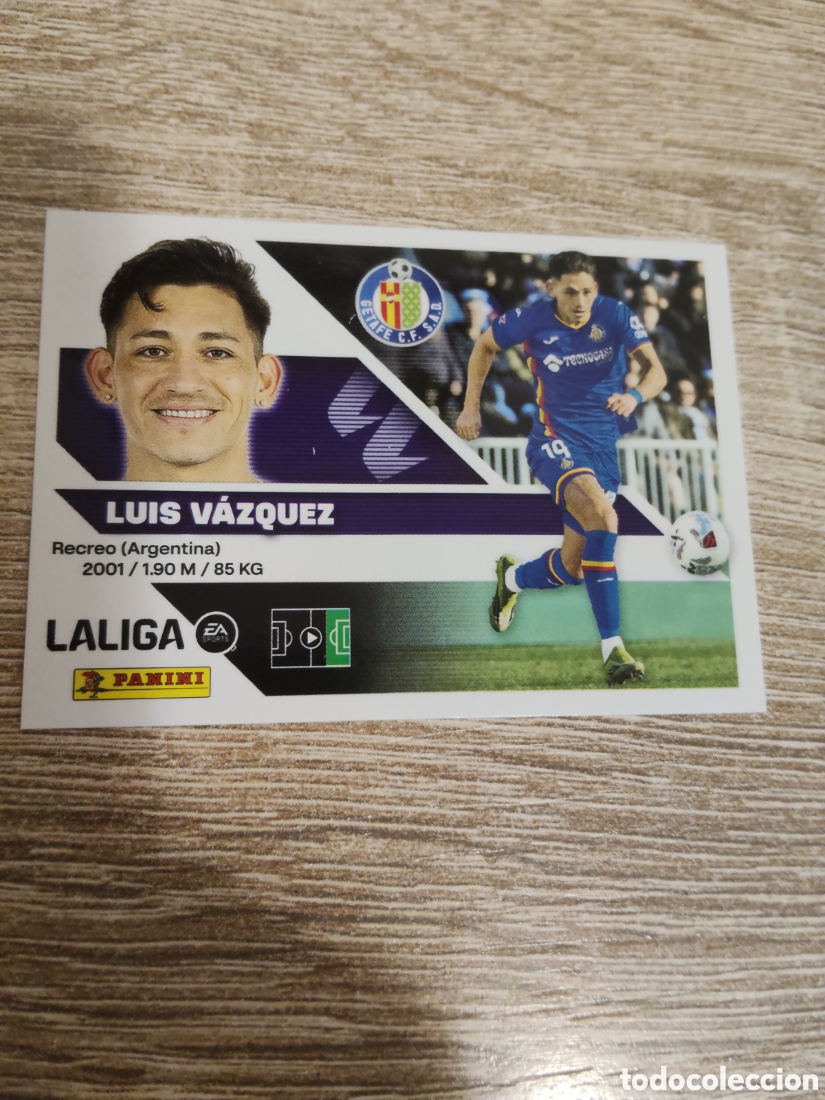 Cromos de Futebol: Luis V&aacute;zquez Getafe liga 2026 2027 26 27 ediciones este