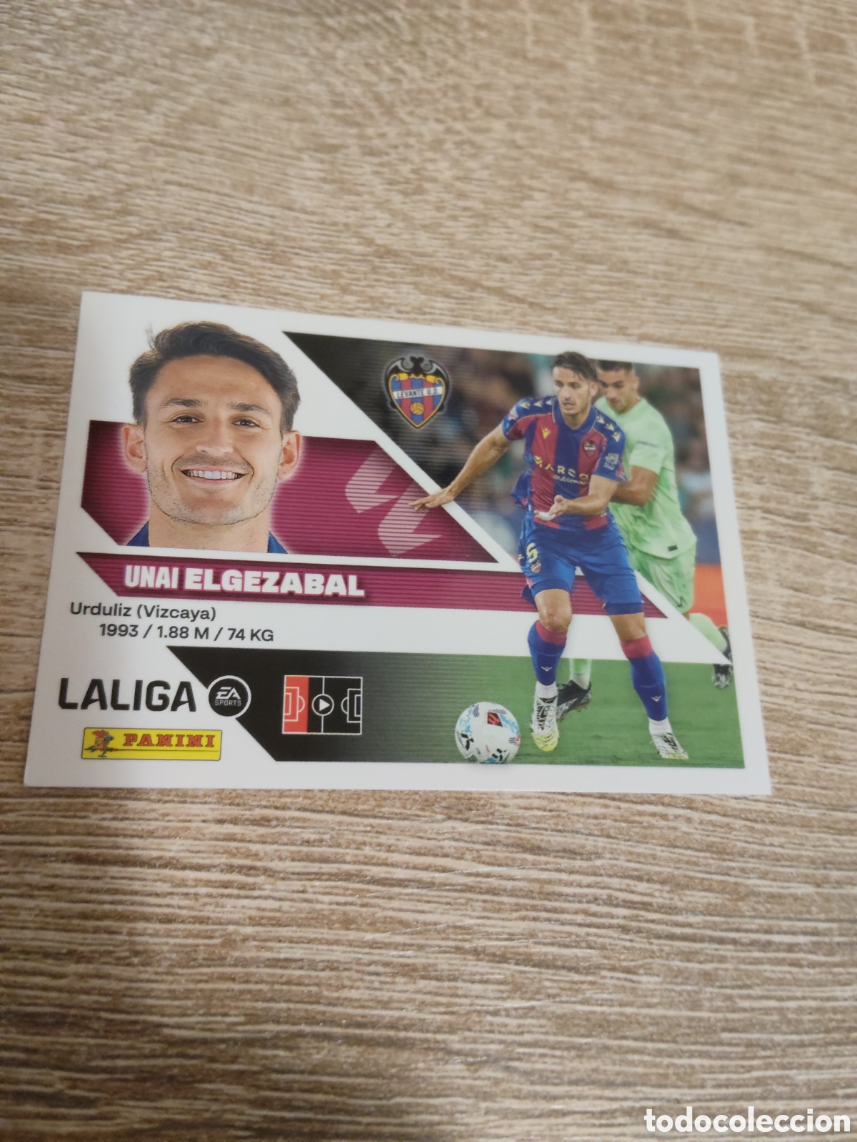 Cartes &agrave; collectionner de Football: Elgezabal Levante liga 2026 2027 26 27 ediciones este