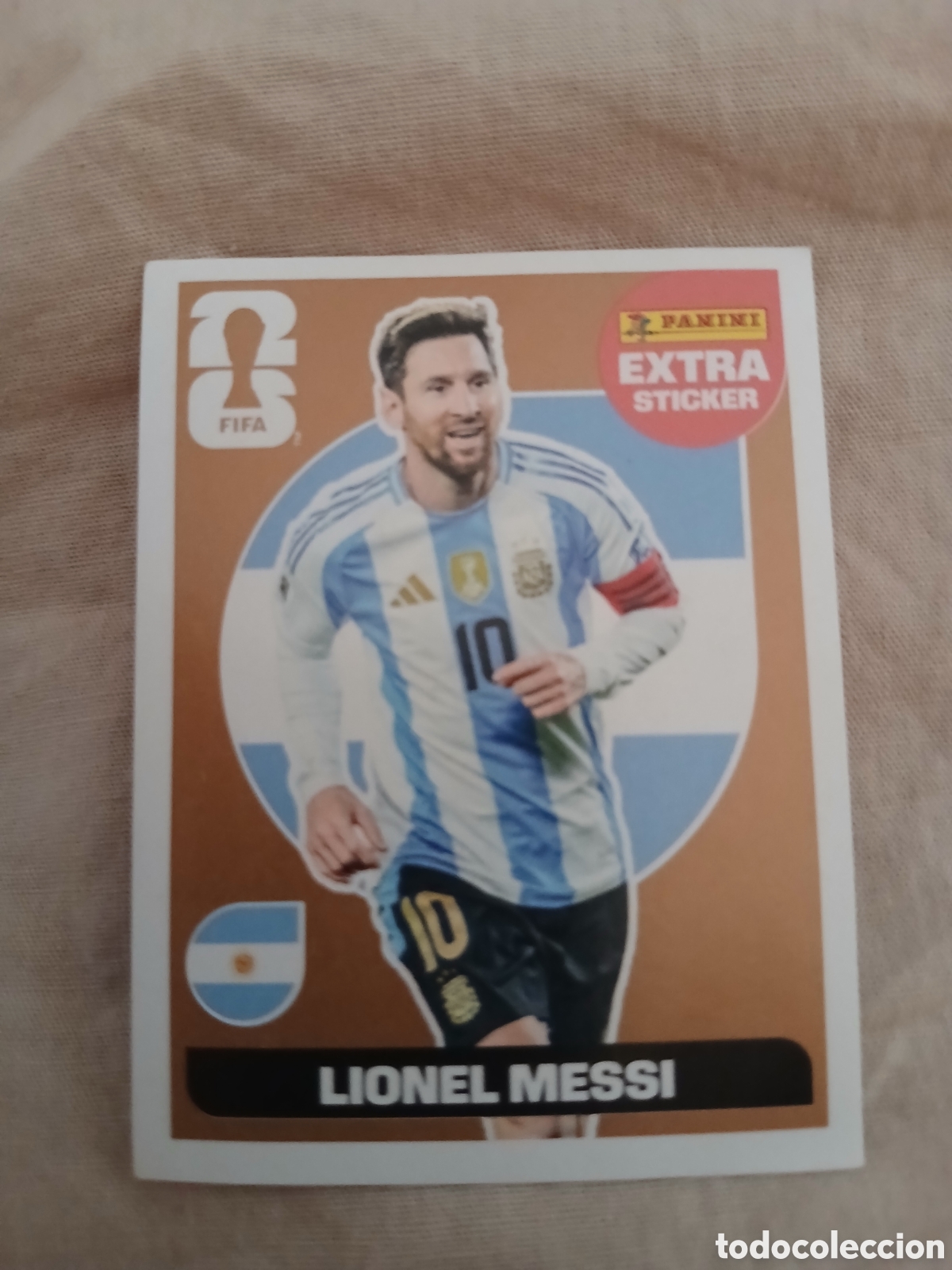 Cartes &agrave; collectionner de Football: Extra sticker Bronce LIONEL MESSI