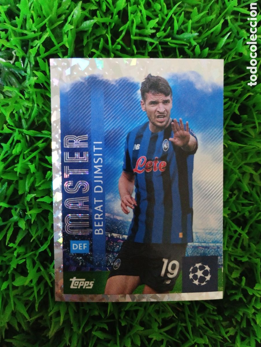 Cartes &agrave; collectionner de Football: Djimsiti Atalanta MASTER Champions League 25-26 # 90 NUNCA PEGADO