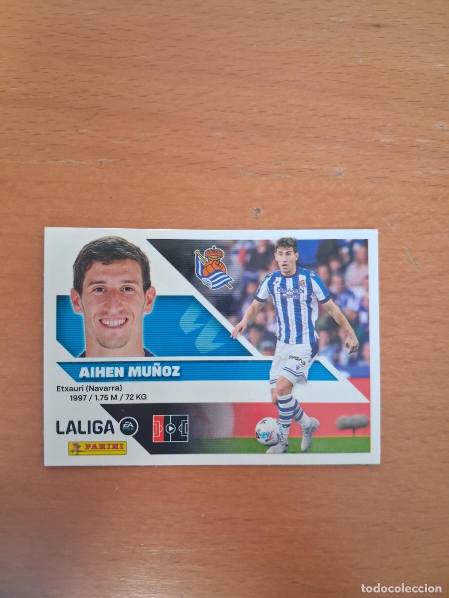 Cromos de f&uacute;tbol: Ediciones Este 2026 2027 26 27 Real Sociedad 9 Aihen Mu&ntilde;oz