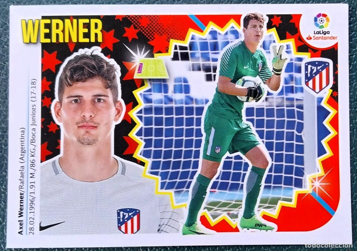 Cromos de Futebol: 2 WERNER ATLETICO DE MADRID CROMOS ALBUM EDICIONES ESTE 2018 2019 18 19
