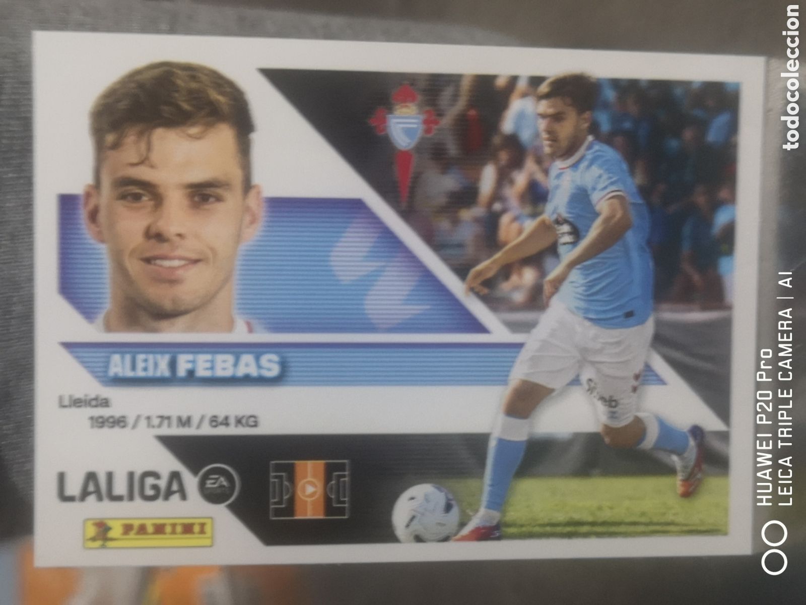 Cromos de f&uacute;tbol: LIGA ESTE 2026 2027 2026 27 ULTIMOS FICHAJES FEBAS 10 REAL CLUB CELTA