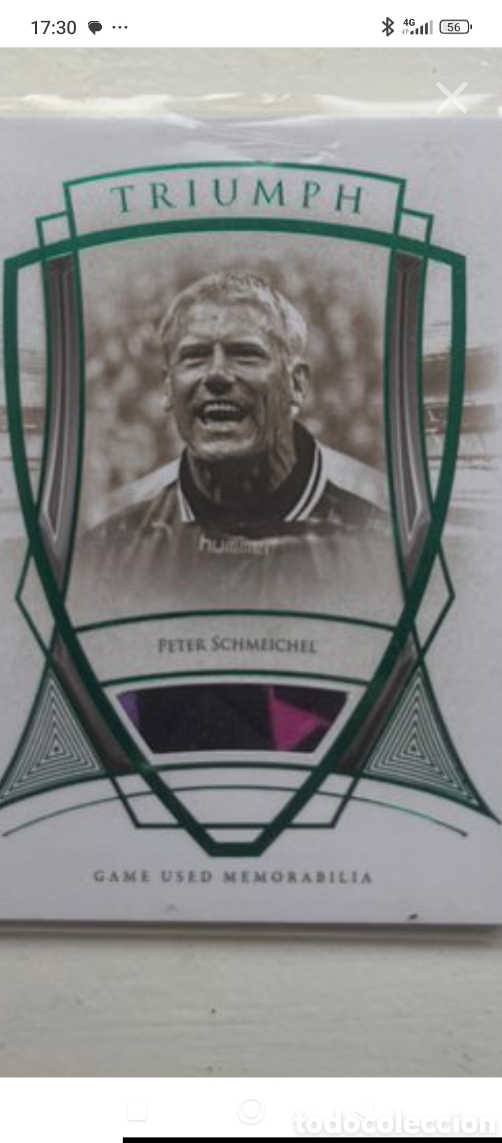 Cromos de f&uacute;tbol: Uno de los mejores porteros de la historia