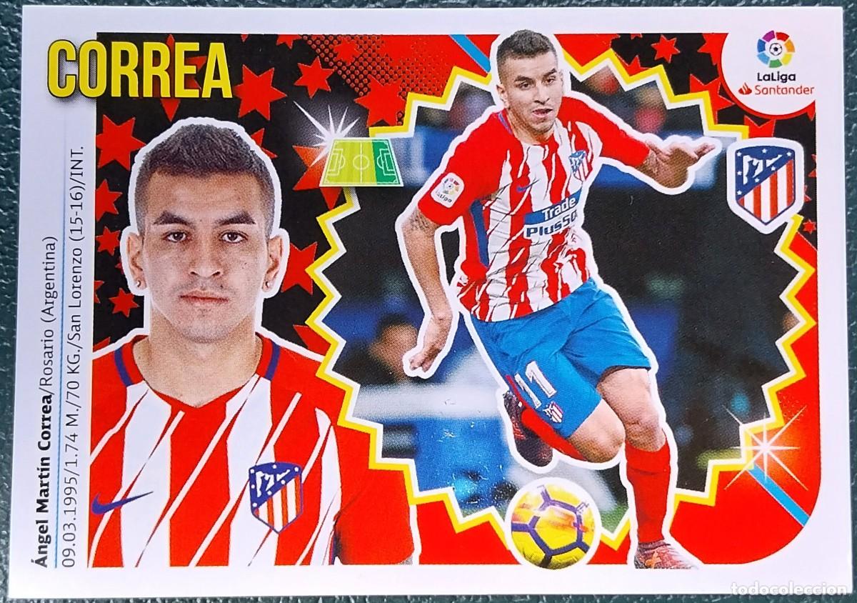 Cromos de f&uacute;tbol: 14A / 14 A CORREA ATLETICO DE MADRID CROMOS ALBUM EDICIONES ESTE 2018 2019 18 19