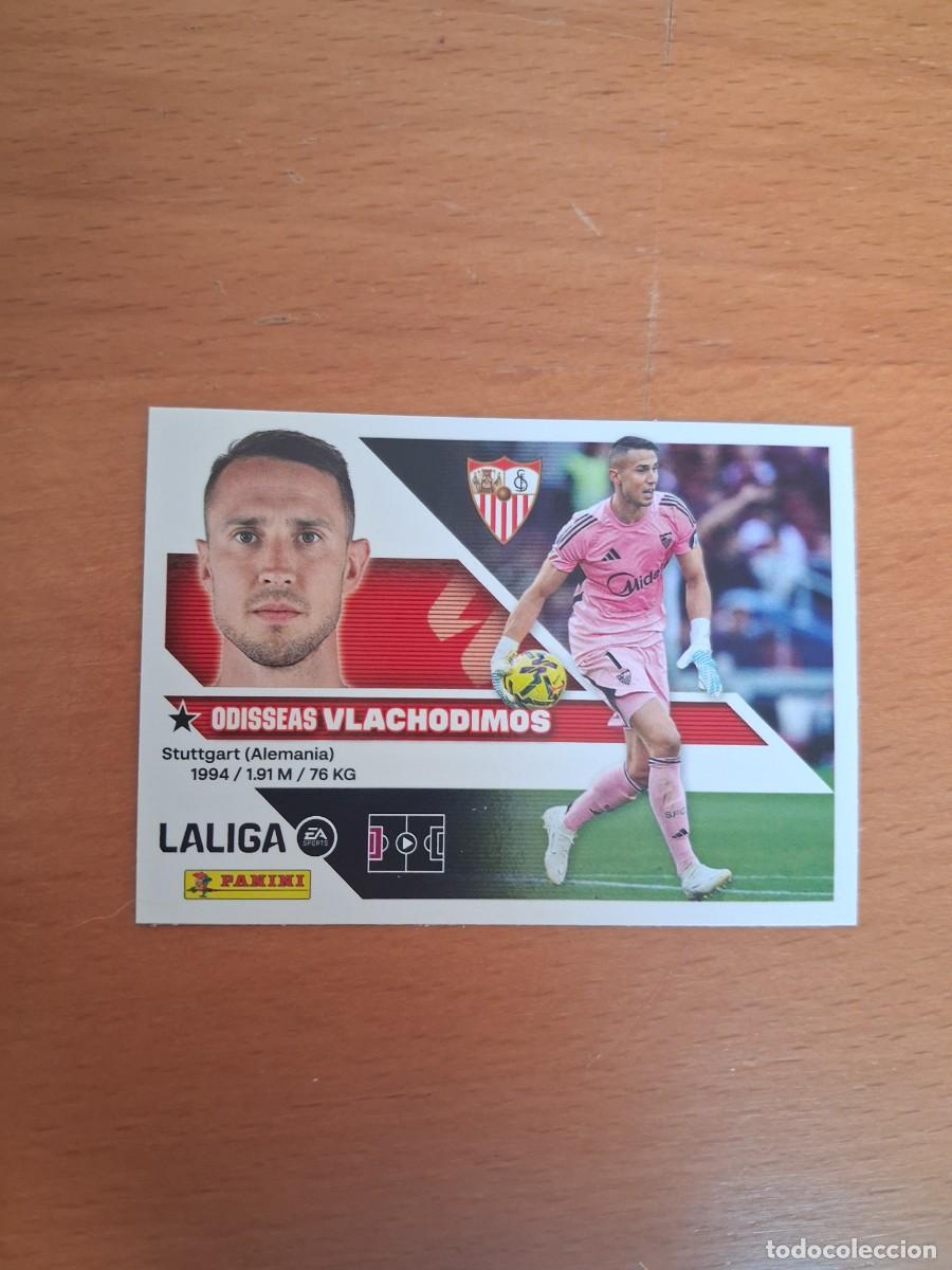 Cromos de f&uacute;tbol: Ediciones Este 2026 2027 26 27 Sevilla FC 3 Vlachodimos