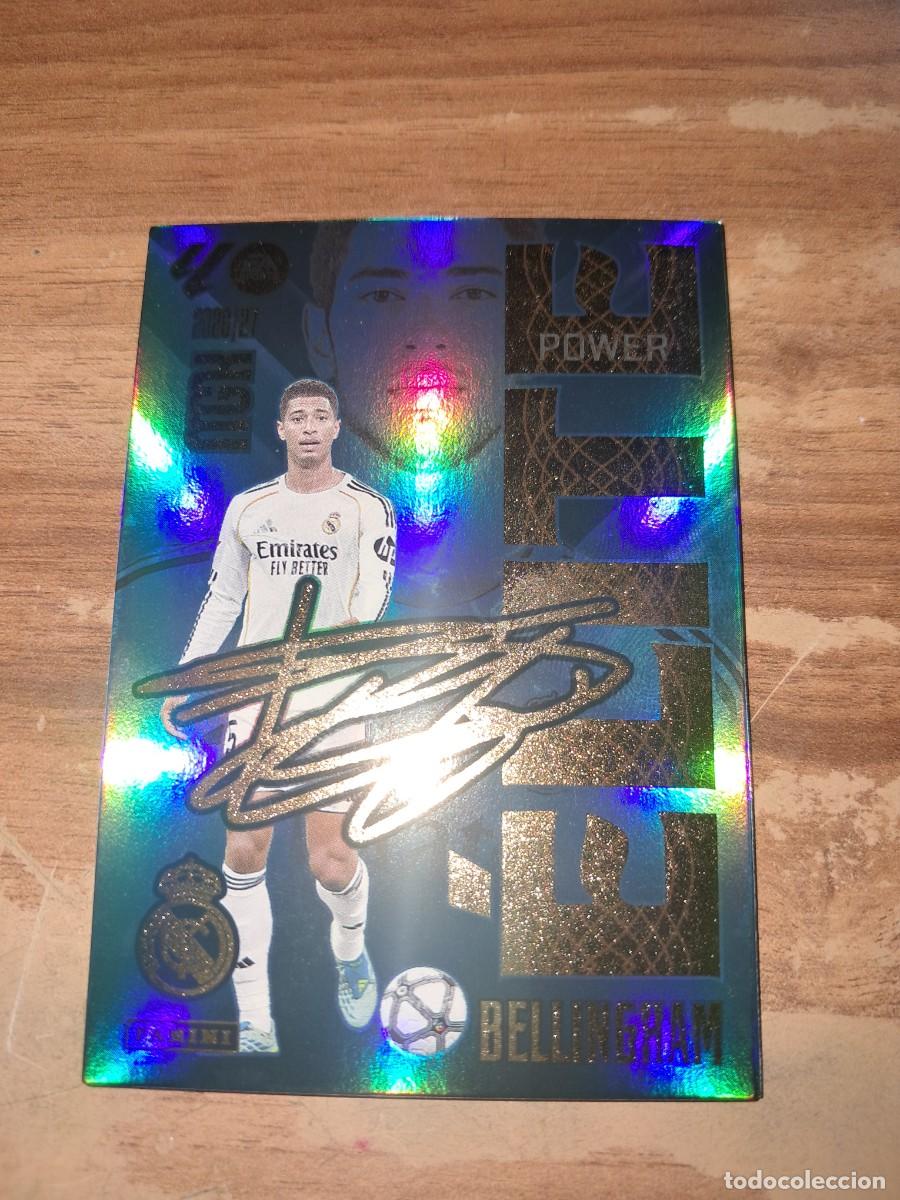 Cromos de f&uacute;tbol: CARD MEGACRACKS TEMPORADA 26/27: &Eacute;LITE POWER BELLINGHAM, N&deg; 2P