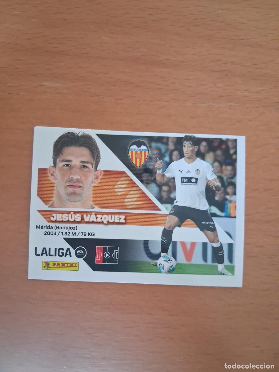 Cromos de f&uacute;tbol: Ediciones Este 2026 2027 26 27 Valencia CF 10 Jesus Vazquez