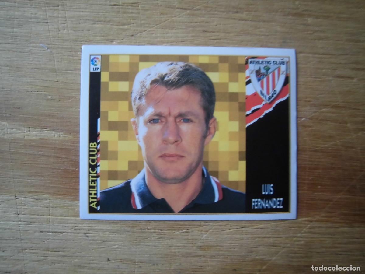 Cromos de Futebol: LUIS FERN&Aacute;NDEZ ENTRENADOR ATHLETIC CLUB DE BILBAO LIGA 97-98 COLECCIONES ESTE NUEVO DE SOBRE
