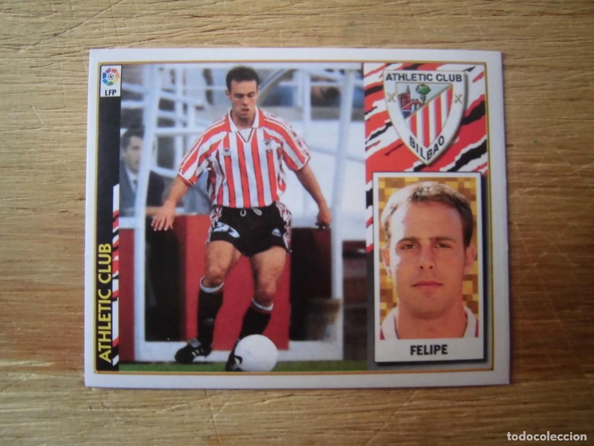 Cromos de f&uacute;tbol: FELIPE BAJA ATHLETIC CLUB DE BILBAO LIGA 97-98 COLECCIONES ESTE NUEVO DE SOBRE