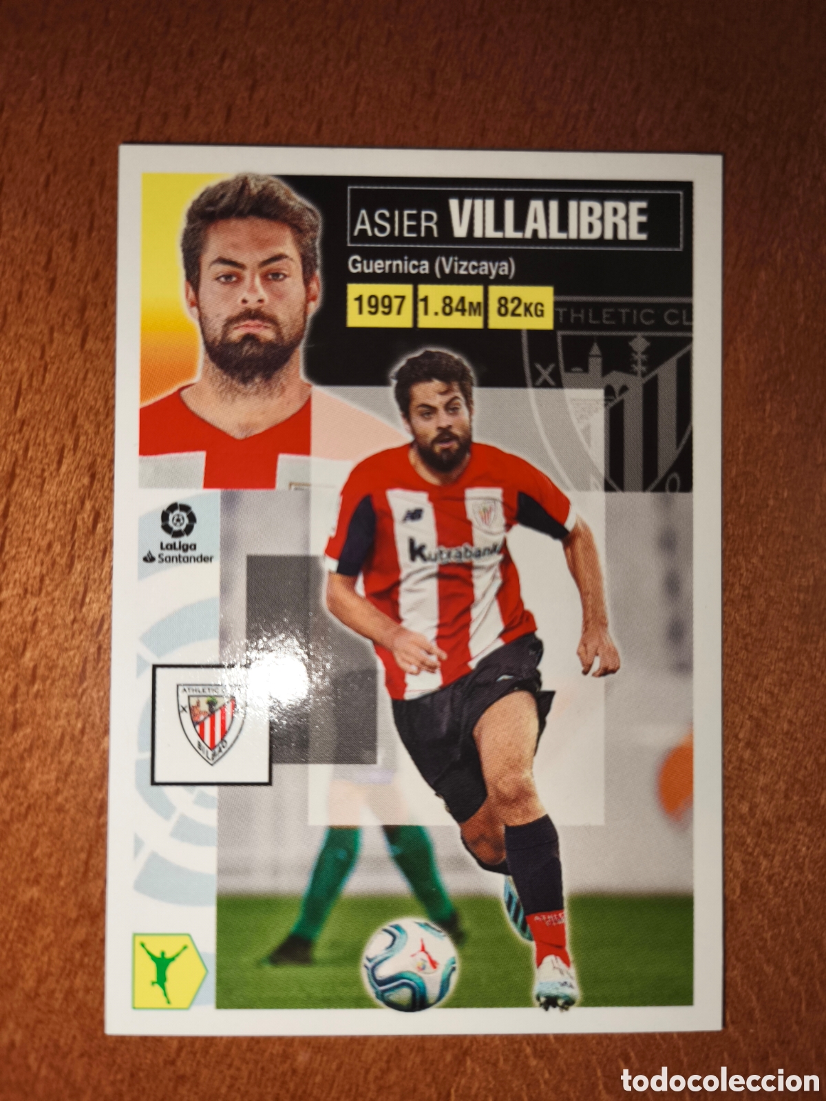 Cartes &agrave; collectionner de Football: Villalibre n&deg;18 liga este 20/21 Athletic Club