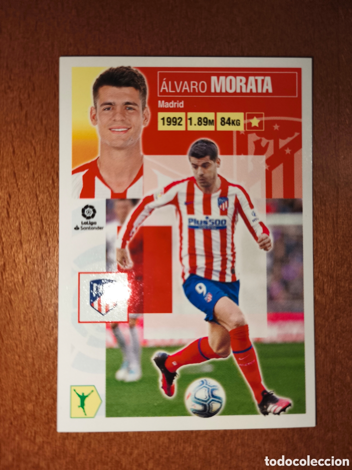 Cartes &agrave; collectionner de Football: Morata n&deg;17 liga este 20/21 Atl&eacute;tico De Madrid