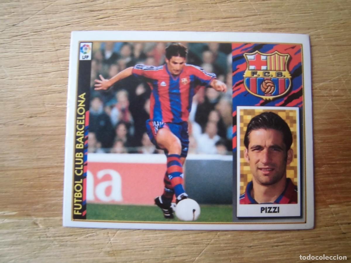 Cromos de f&uacute;tbol: PIZZI BARCELONA LIGA 97-98 COLECCIONES ESTE NUEVO DE SOBRE