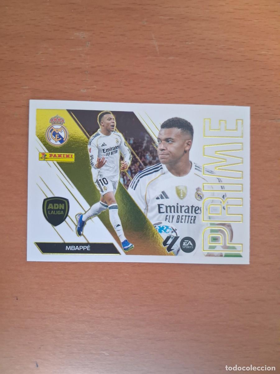 Cromos de f&uacute;tbol: Ediciones Este 2026 2027 26 27 ADN LaLiga Prime Real Madrid 8 Mbappe