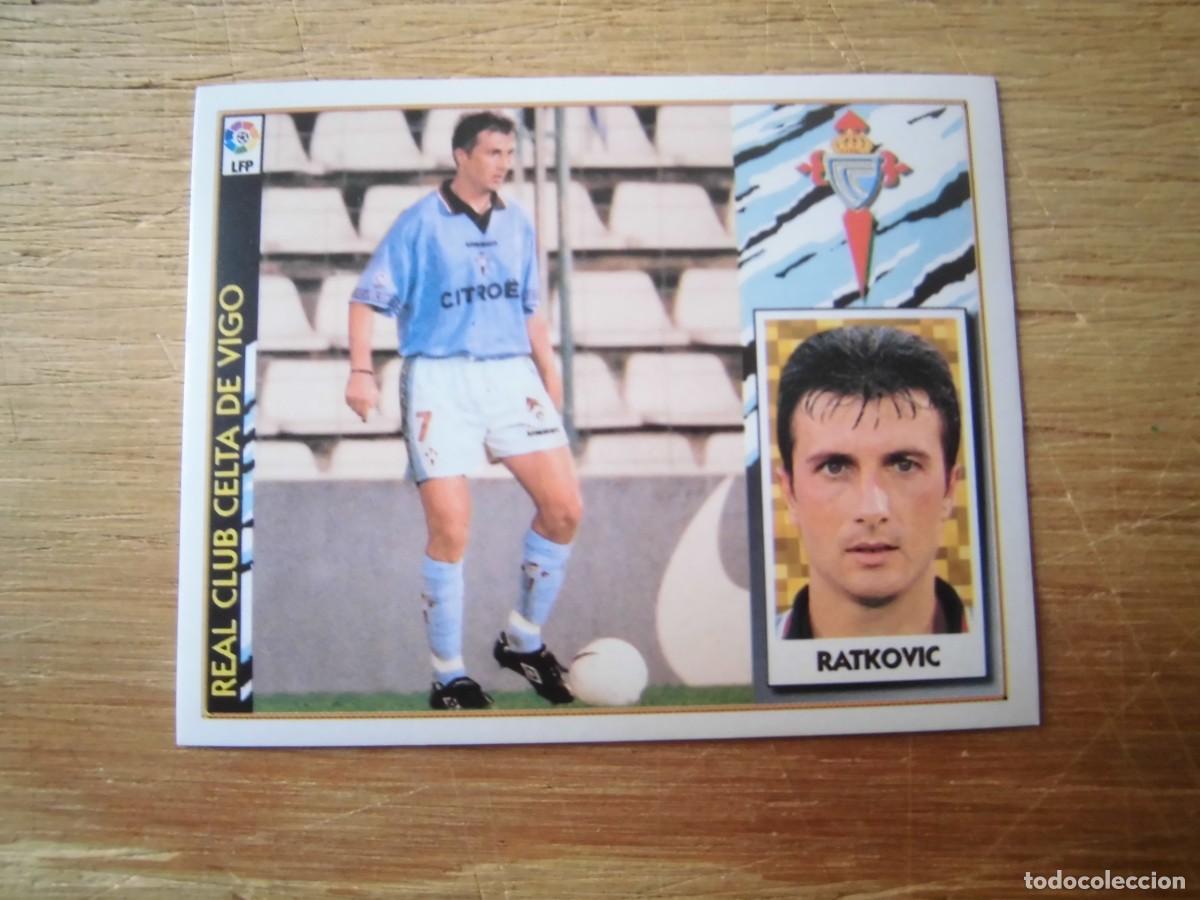 Cromos de f&uacute;tbol: RATKOVIC CELTA LIGA 97-98 COLECCIONES ESTE NUEVO DE SOBRE
