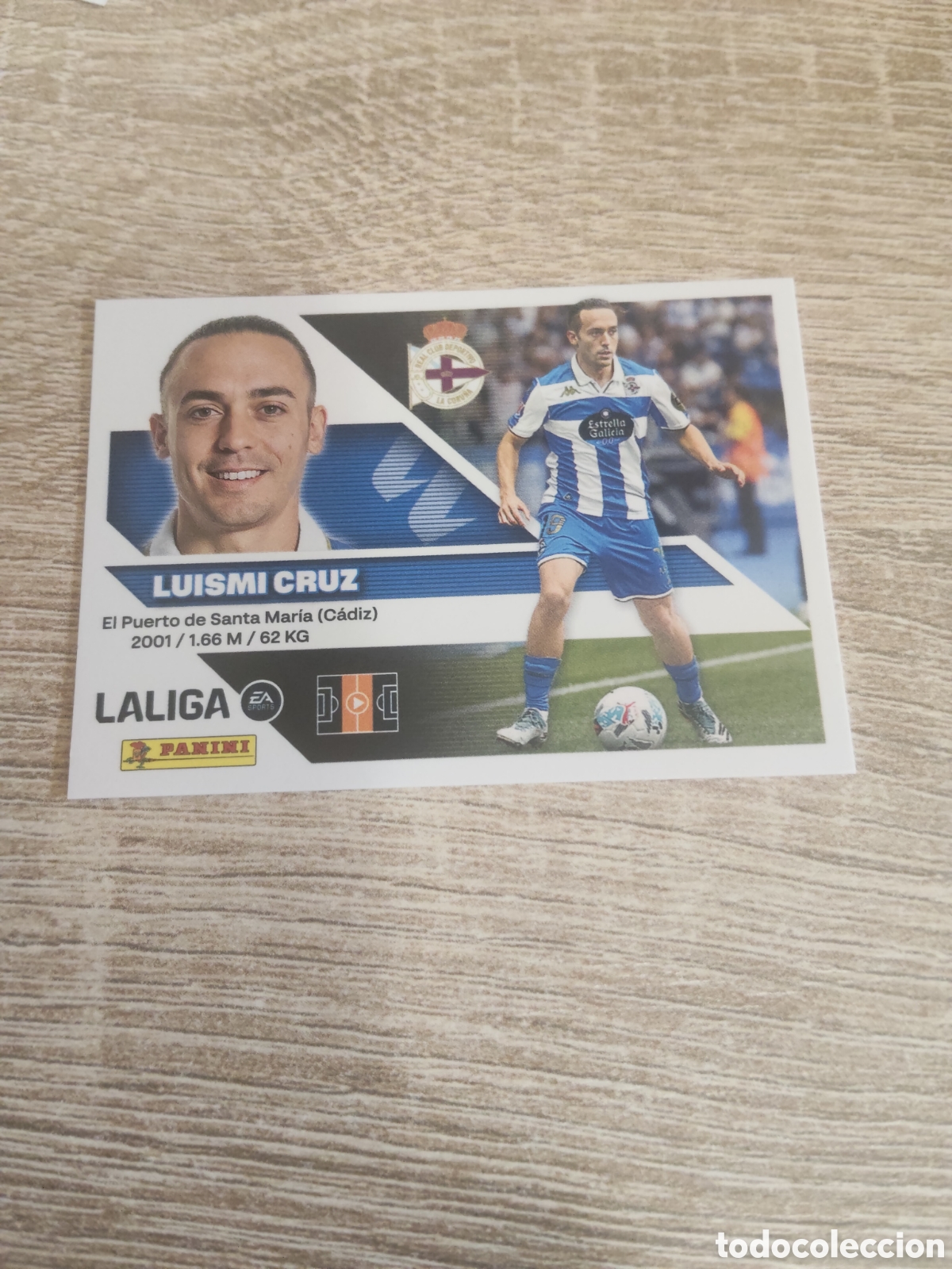Figurine di Calcio: Luismi Cruz Deportivo de la Coru&ntilde;a liga 2026 2027 26 27 ediciones este