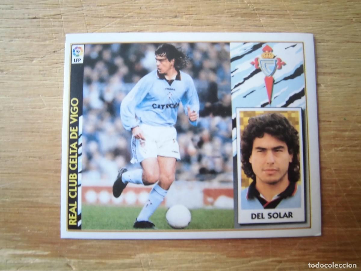 Cromos de f&uacute;tbol: DEL SOLAR BAJA CELTA LIGA 97-98 COLECCIONES ESTE NUEVO DE SOBRE