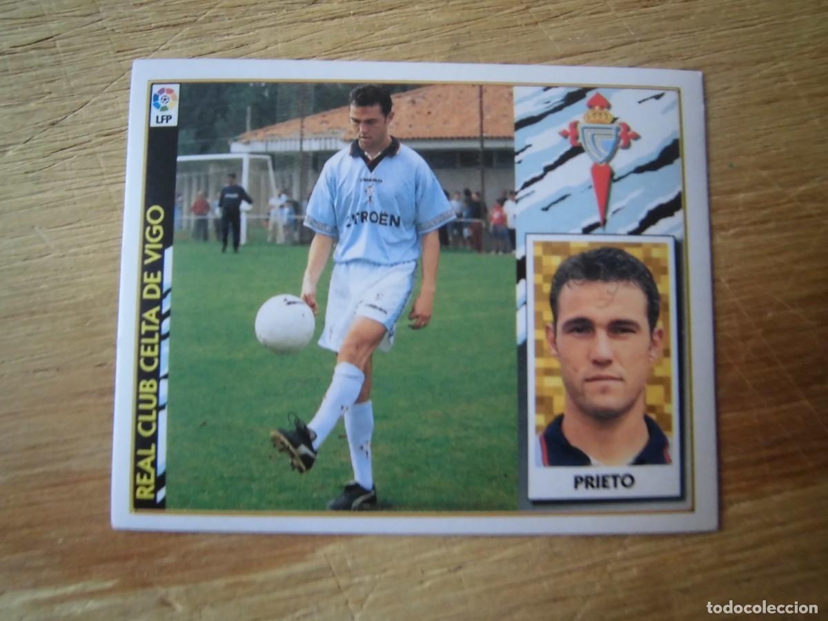 Cromos de f&uacute;tbol: PRIETO CELTA LIGA 97-98 COLECCIONES ESTE NUEVO DE SOBRE