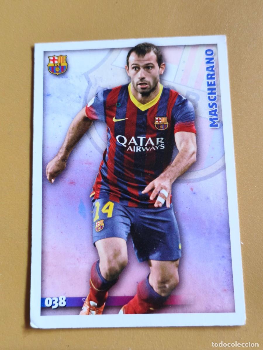 Cromos de f&uacute;tbol: mascherano, liga 2015 mundicromo