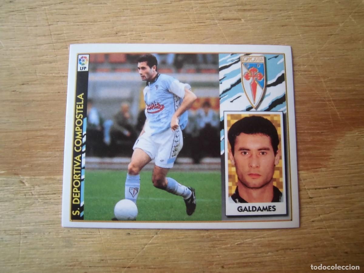 Cromos de f&uacute;tbol: GALDAMES BAJA COMPOSTELA LIGA 97-98 COLECCIONES ESTE NUEVO DE SOBRE