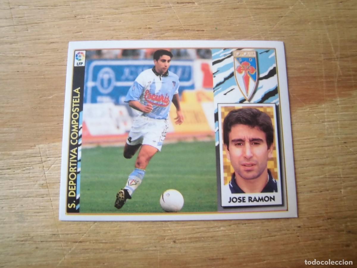 Cromos de f&uacute;tbol: JOS&Eacute; RAM&Oacute;N COMPOSTELA LIGA 97-98 COLECCIONES ESTE NUEVO DE SOBRE