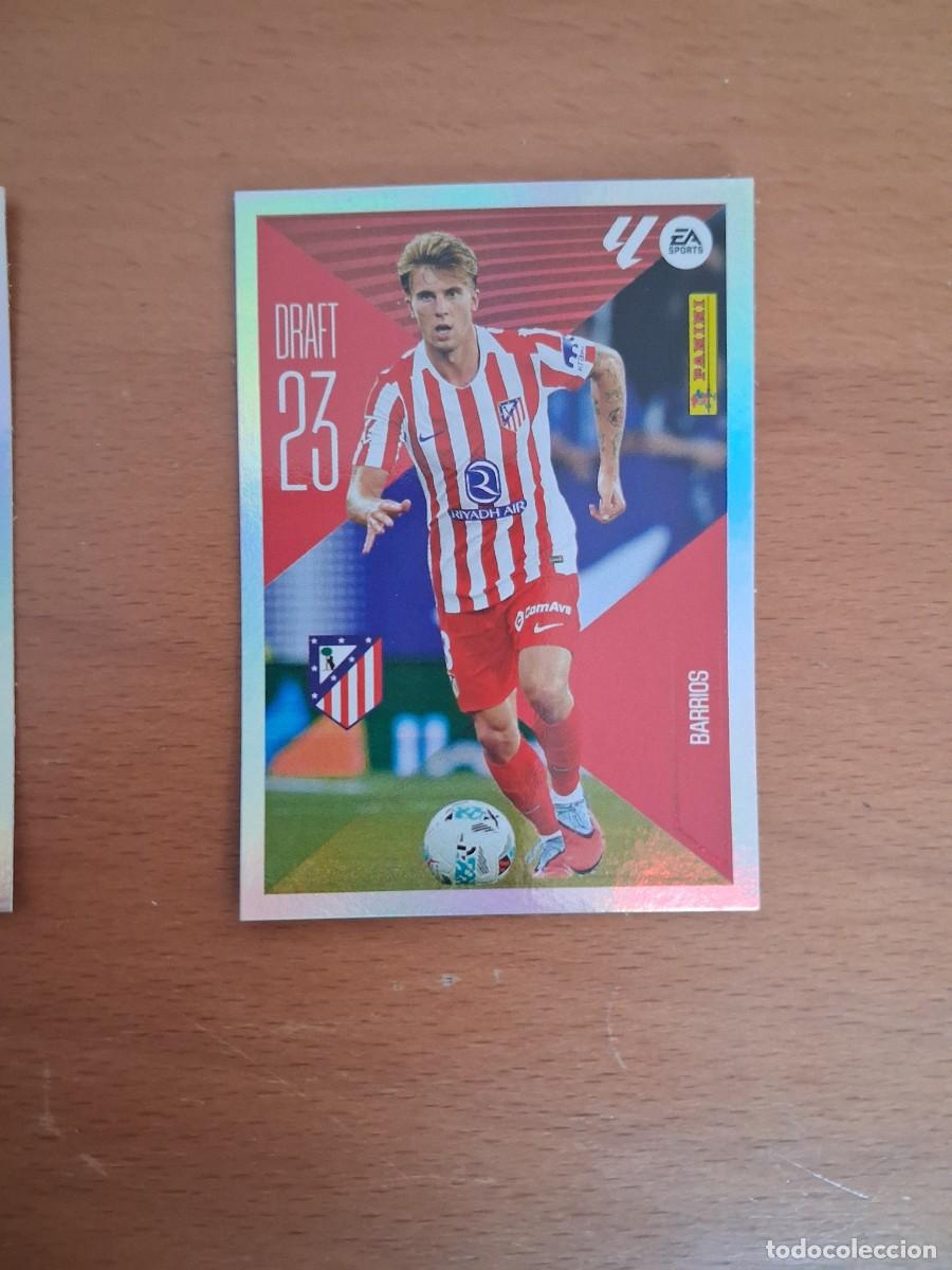 Cromos de f&uacute;tbol: Ediciones Este 2026 2027 26 27 Draft 23 Atletico de Madrid 3 Barrios