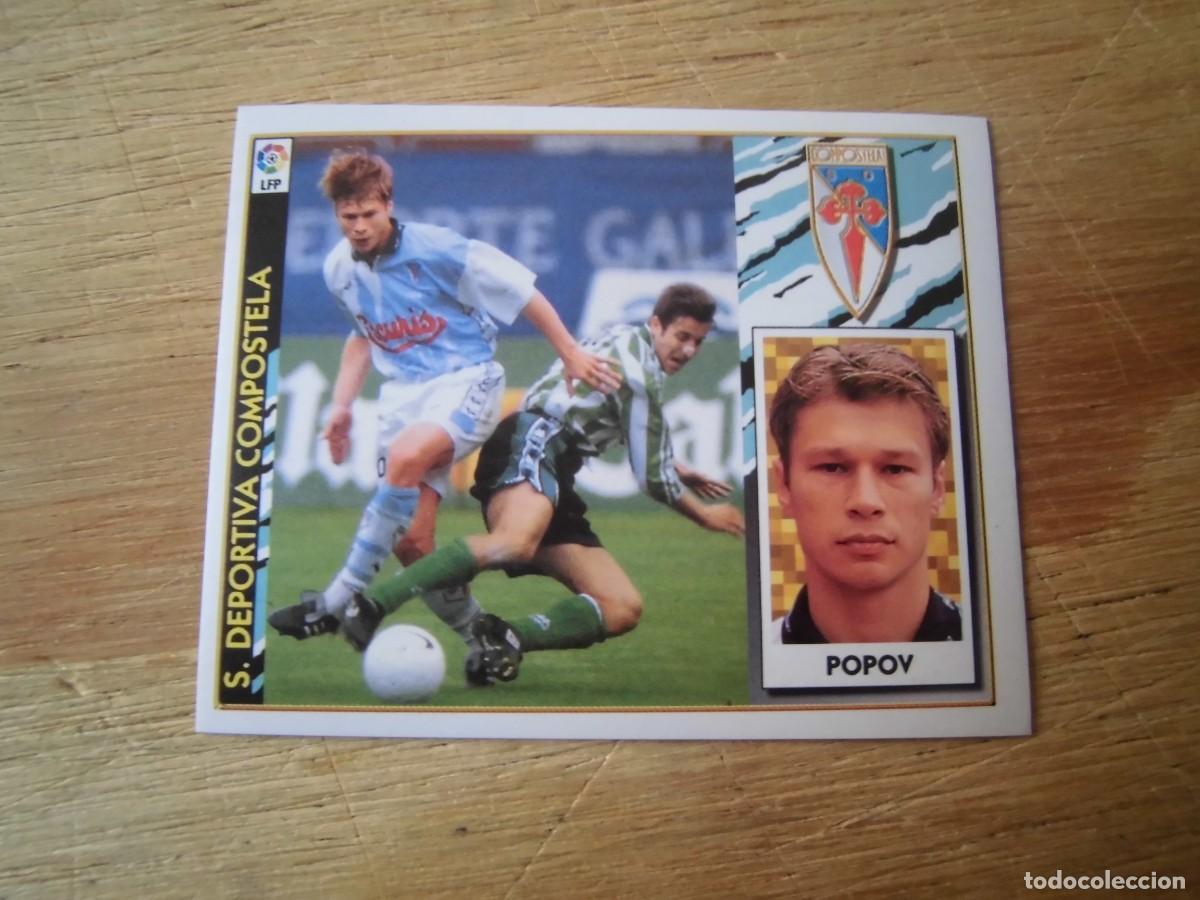 Cromos de f&uacute;tbol: POPOV COMPOSTELA LIGA 97-98 COLECCIONES ESTE NUEVO DE SOBRE
