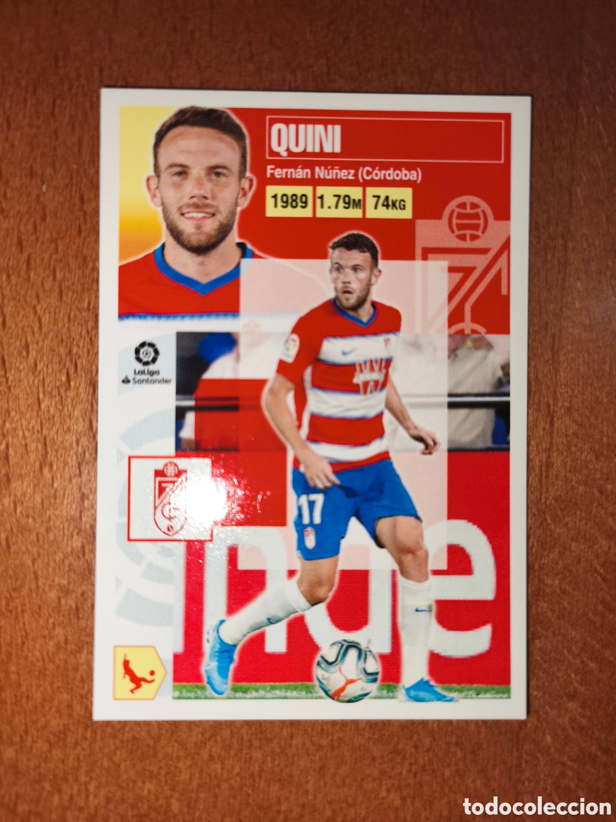 Cromos de f&uacute;tbol: Quini n&deg;6 liga este 20/21 Granada
