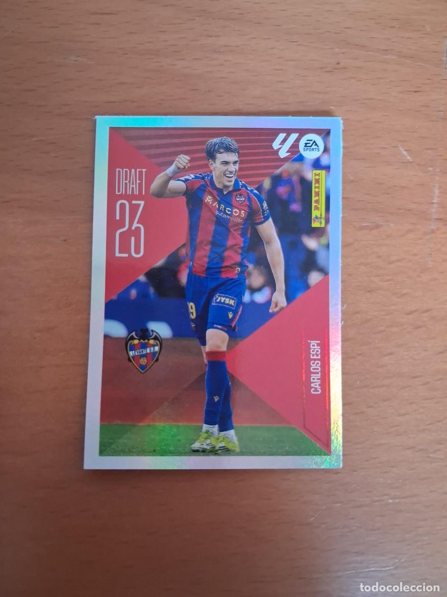 Cromos de f&uacute;tbol: Ediciones Este 2026 2027 26 27 Draft 23 Levante UD 4 Carlos Espi