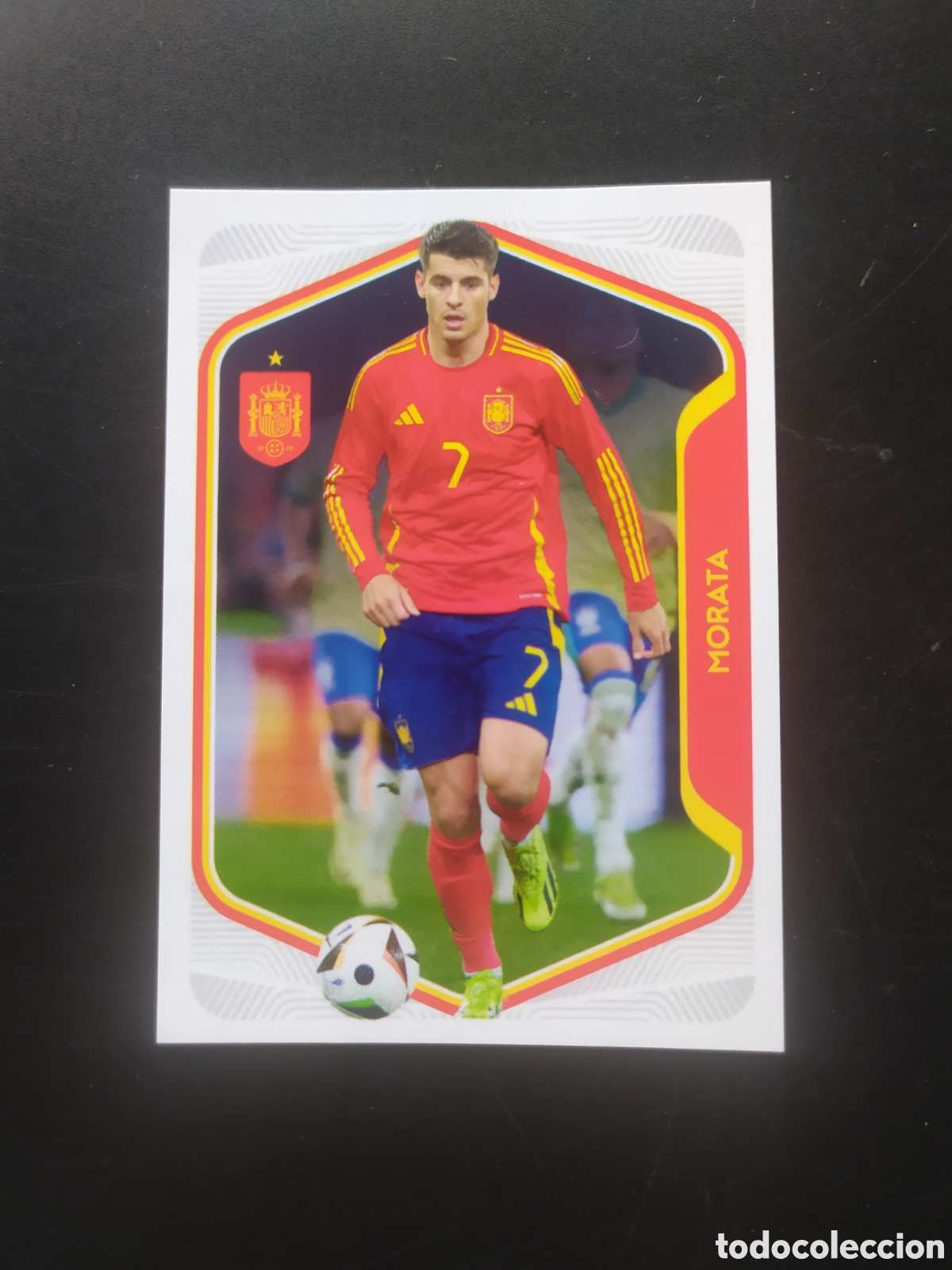 Cromos de Futebol: Espa&ntilde;a 2026 panini carrefour Morata n&deg; 55