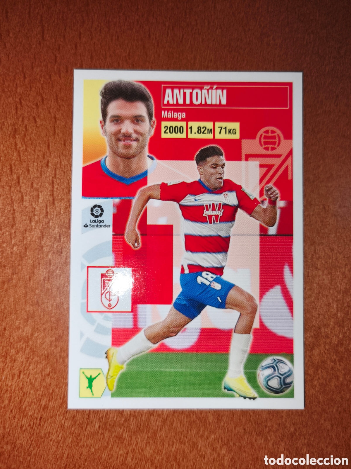 Cromos de Futebol: Anto&ntilde;in n&deg;17 liga este 20/21 Granada
