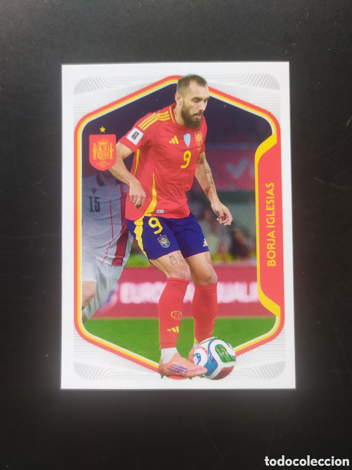 Cromos de Futebol: Espa&ntilde;a 2026 panini carrefour Borja Iglesias n&deg; 56
