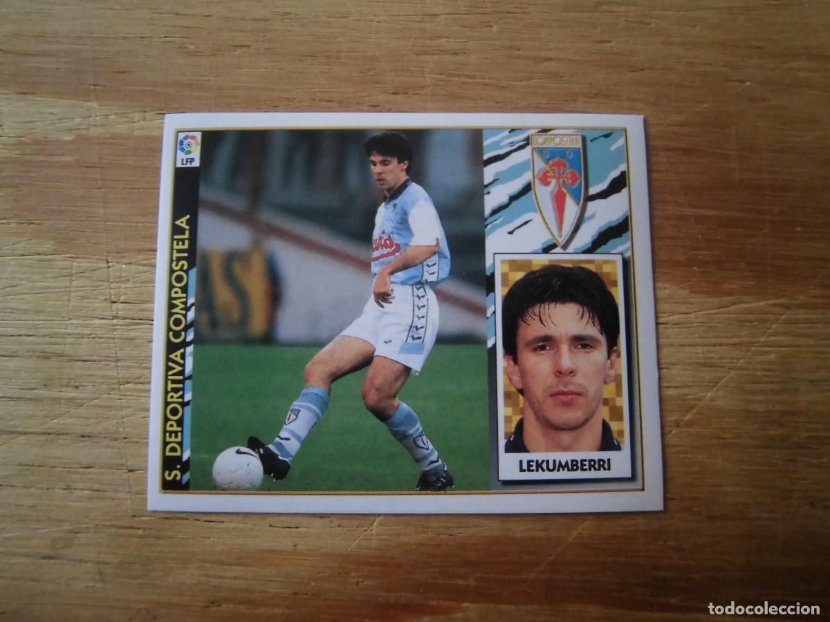 Cromos de Futebol: LEKUMBERRI COMPOSTELA LIGA 97-98 COLECCIONES ESTE NUEVO DE SOBRE