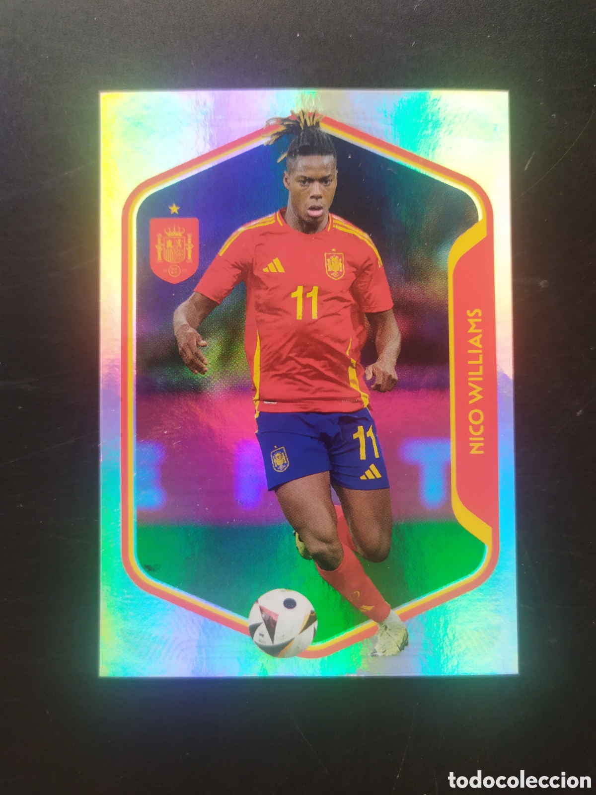 Cromos de f&uacute;tbol: Espa&ntilde;a 2026 panini carrefour Nico Williams n&deg; 60