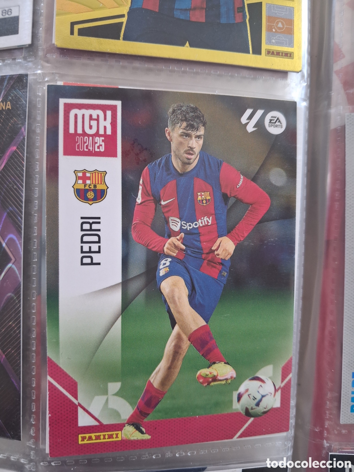 Cromos de f&uacute;tbol: 85 PEDRI BARCELONA MEGACRACKS 2024 2025