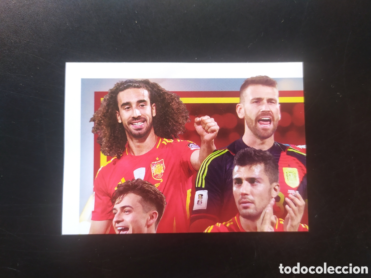 Cromos de f&uacute;tbol: Espa&ntilde;a 2026 panini carrefour Cucurella Rodri Pedri Unai Sim&oacute;n n&deg; 61