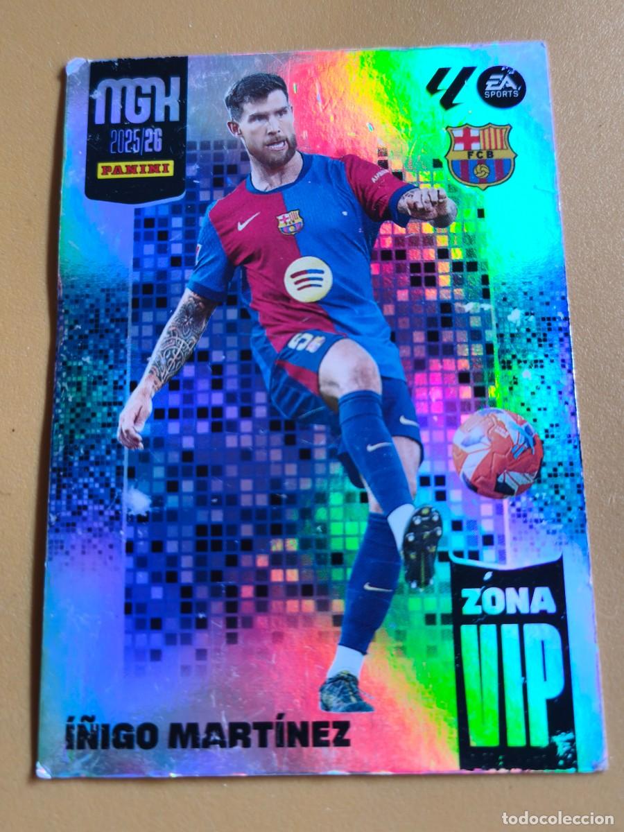 Cromos de f&uacute;tbol: i&ntilde;igo martinez, 2025 26 zona vip