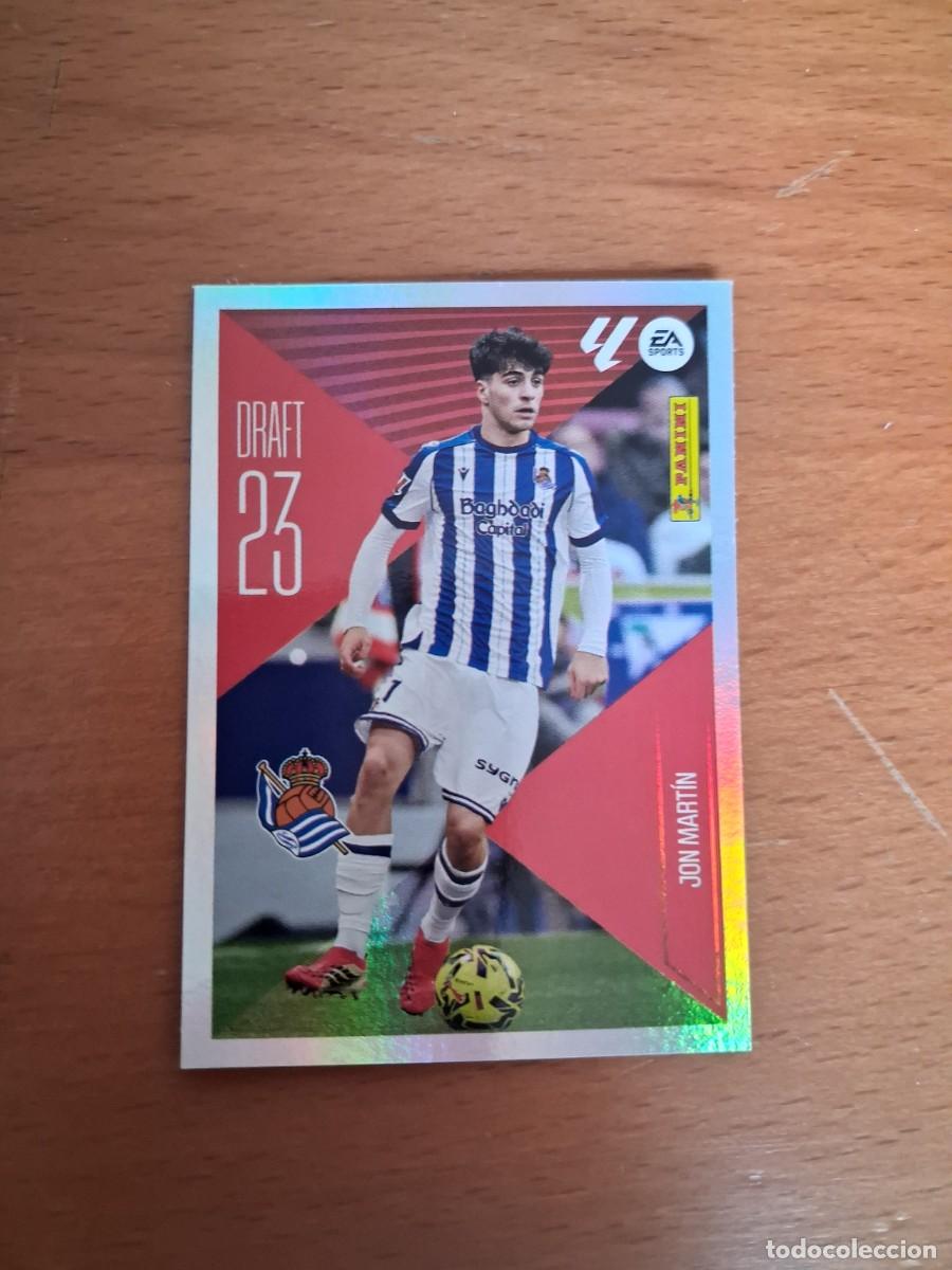 Cromos de f&uacute;tbol: Ediciones Este 2026 2027 26 27 Draft 23 Real Sociedad 13 Jon Martin
