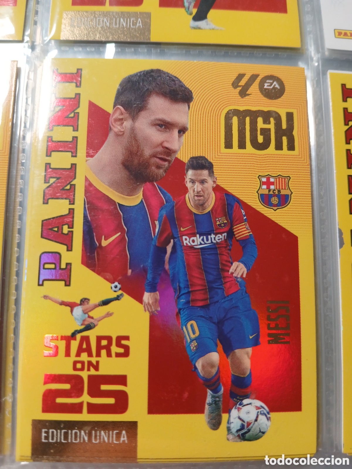 Fu&szlig;ball-Sticker: MEGACRACKS 2026 Edici&oacute;n &Uacute;nica 440 MESSI