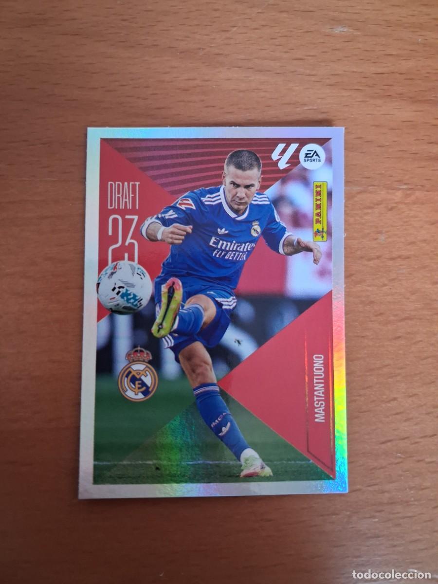 Cromos de f&uacute;tbol: Ediciones Este 2026 2027 26 27 Draft 23 Real Madrid 16 Mastantuono